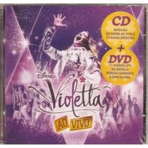 Cd + Dvd Violetta - Violetta Ao Vivo - Walt Disney
