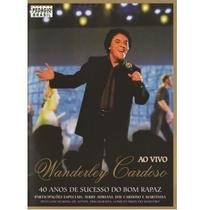 CD + DVD Wanderley Cardoso - ao vivo - 40 anos de sucesso...