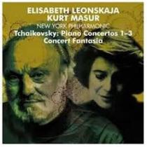 Cd Elisabeth Leonskaja Kurt Masur - Duplo - Tchaikovsky Piano Concerto 1-3 - Canal 3
