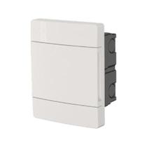 Cd Embutir Porta Branca P/ 5 Din Ou 3 Preto Com Barramento - Mectronic Cd Embutir Porta Branca P/ 5 Din Ou 3 Preto Com Barramento - Mectronic