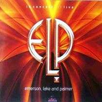 CD - Emerson, Lake & Palmer In Concert Live - Usa records
