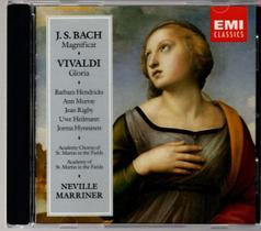 CD EMI Bach Magnificat Vivaldi Gloria