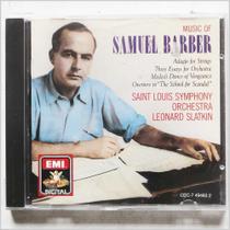 CD EMI Música de Samuel Barber CD EMI Música de Samuel Barber