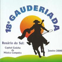 Cd - Festival Gauderiada Da Canção Gaucha - 18ª Edição - Studio Master