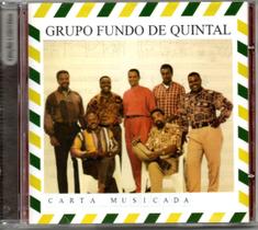 Cd Fundo De Quintal - Carta Musicada