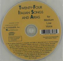 CD G. Schirmer 24 Canções e Árias Italianas dos Séculos XVII e XVIII CD G. Schirmer 24 Canções e Árias Italianas dos Séculos XVII e XVIII