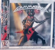 Cd Gamma Ray . Alive 95 Anniversary Edition Duplo Novo - Heavy Metal