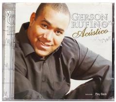 Cd Gerson Rufino Acústico Inclui Playback