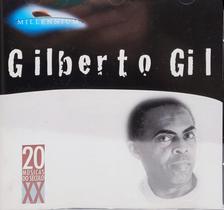 CD Gilberto Gil Millennium - 20 Músicas Do Século XX