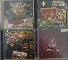 Cd - Grandes Sucessos Do Natal Gaucho - 04 CDs