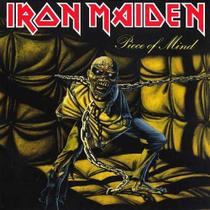 Cd iron maiden - piece of mind (acrilico)