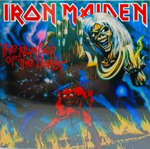 CD Iron Maiden The Number Of The Beast (Acrílico)