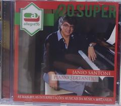 CD Janio Santone Piano Sertanejo 20 Super