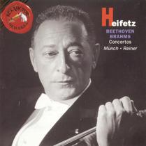 CD Jascha Heifetz: Concertos de Beethoven e Brahms CD Jascha Heifetz: Concertos de Beethoven e Brahms