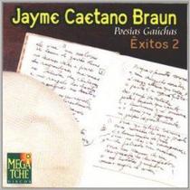 Cd - Jayme Caetano Braun - Exitos 2 - Usa Discos