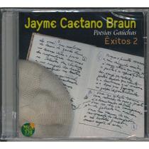 CD Jayme Caetano Braun Poesias Gauchas Exitos 2 - Mega Tche
