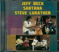CD Jeff Beck Santana Steve Lukather Live - Usa Records