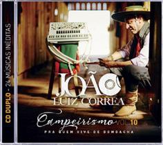 Cd - João Luiz Correa - Campeirismo 10 (cd Duplo) Cd - João Luiz Correa - Campeirismo 10 (cd Duplo)