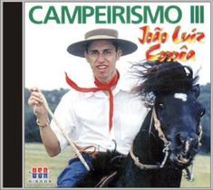 Cd - João Luiz Correa - Campeirismo III - Usa Discos
