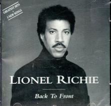 Cd Lionel Richie - Back To Front - POLYGRAM