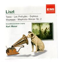 Cd liszt - sinfonische dichtungen masur Cd liszt - sinfonische dichtungen masur