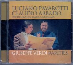 CD Luciano Pavarotti e Claudio Abbado - Giuseppe Verdi Rarit CD Luciano Pavarotti e Claudio Abbado - Giuseppe Verdi Rarit