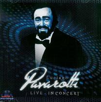 CD - Luciano Pavarotti Live - In Concert - Usa records