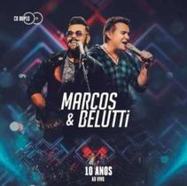 CD Marcos & Belutti - 10 Anos ao vivo (DUPLO) - Sony