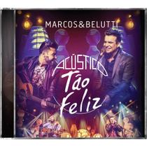 CD Marcos e Belutti Acustico Tão Feliz - Som Livre