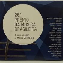 CD Maria Bethânia 26º Prêmio Da Música Brasileira - Homenag