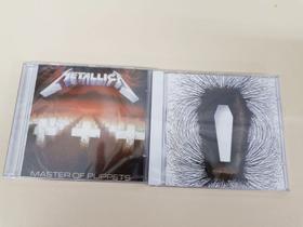 CD Metallica - Death Magnetic + Master Of Puppets (acrílico) CD Metallica - Death Magnetic + Master Of Puppets (acrílico)