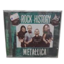 cd metallica*/ rock history - cd+