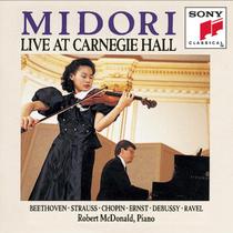 CD Midori ao vivo no Carnegie Hall