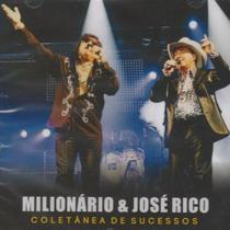 Cd milionário & josé rico coletânea de sucessos - CD+