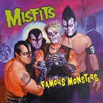 Cd misfits - famous monsters - estojo acrílico com slipcase - lacrado
