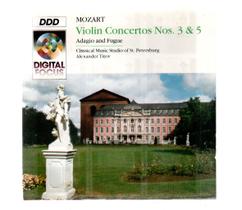 Cd mozart - violin concertos nos 3 e 5 Cd mozart - violin concertos nos 3 e 5