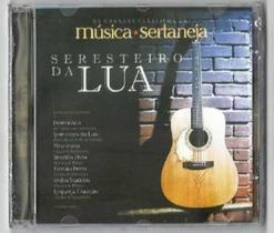 CD - Música Sertaneja - Seresteiro da Lua