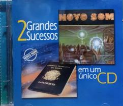 Cd - Novo Som / 2 Grandes Sucessos - Passaporte-Luz