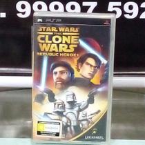 CD Original para PSP Star Wars Clone Wars Lacrado