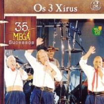 Cd - Os 3 Xirus -35 Mega Sucessos - (cd Duplo) - Usa Discos
