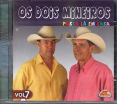 Cd os dois mineiros - passa lá em casa - vol 7