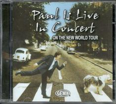 CD Paul Is Live In Concert ON The New World Tour Original