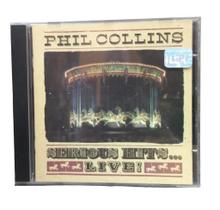 CD Phil Collins Serious Hits Live! Álbum ao Vivo com Sucessos CD Phil Collins Serious Hits Live! Álbum ao Vivo com Sucessos