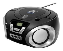 Cd Player Bluethooth Radio Boombox Portatil Usb Fm Digital