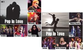 CD Pop In Love Coletânea Romântica Volume 1 + Volume 5 - TOP DISC
