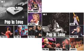CD Pop In Love Coletânea Romântica Volume 2 + Volume 4