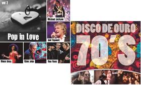 CD Pop In Love Volume 2 + CD Disco de Ouro 70s CD Pop In Love Volume 2 + CD Disco de Ouro 70s