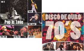 CD Pop In Love Volume 4 + CD Disco de Ouro 70s - TOP DISC