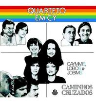 Cd quarteto em cy caminhos cruzados caymmis, lobos & jobins