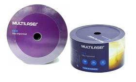 CD-R 52x, 700MB - Não imprimível - Pino 50 Unid - Multilaser